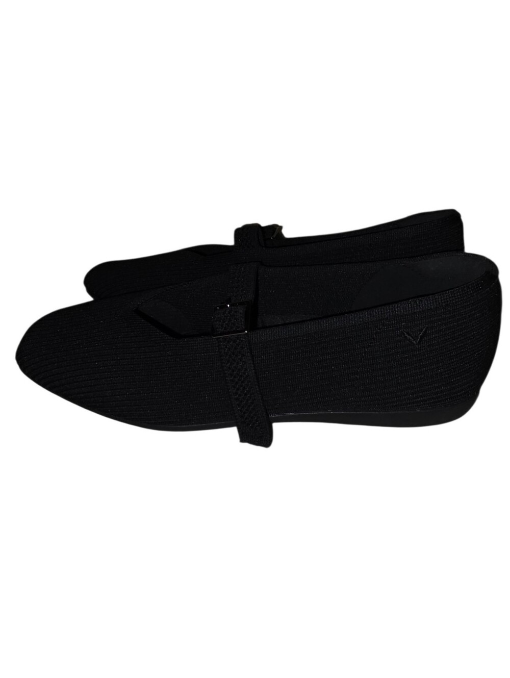 VIVAIA Mary Jane Knit Flats Comfortable Everyday Shoes Black EU/40 US/9 - Picture 7 of 8